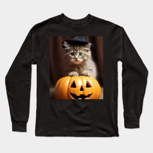 Mystic Purr-kin Long Sleeve T-Shirt